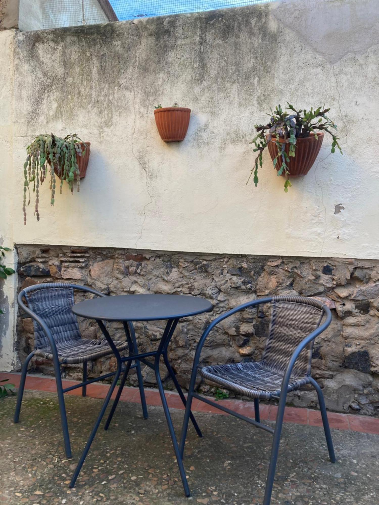 Casa Rural Valdevilano La Roca de la Sierra Esterno foto