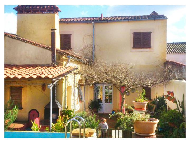 Casa Rural Valdevilano La Roca de la Sierra Esterno foto
